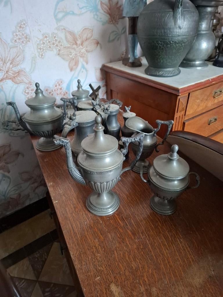 Pot en etain, Antiquités & Art, Enlèvement