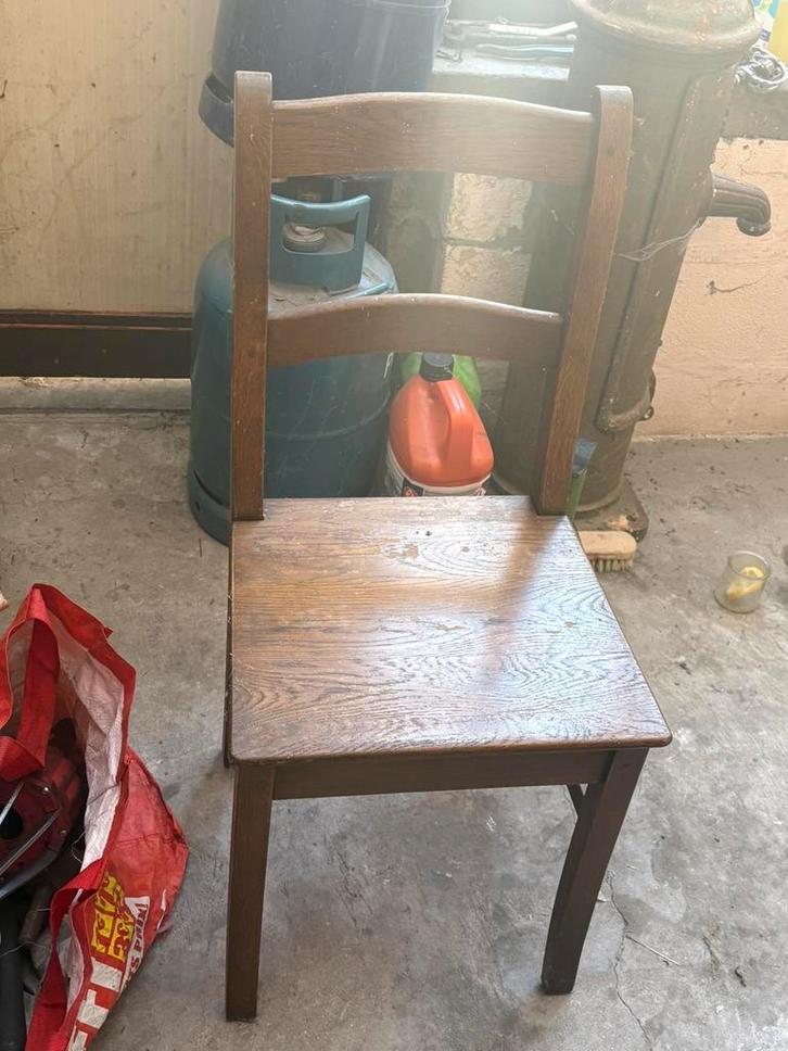 Lot de 6 chaises en bois massif style Hervé, Kinderen en Baby's, Kinderkamer | Tafels en Stoelen, Zo goed als nieuw, Stoel(en)