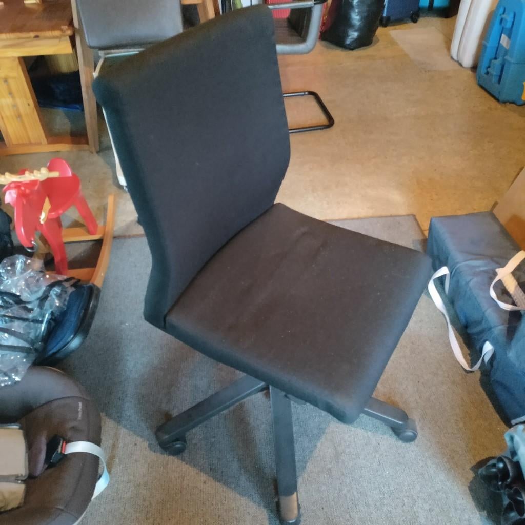 Rovo bureaustoel, Ophalen, Gebruikt, Zwart, Bureaustoel