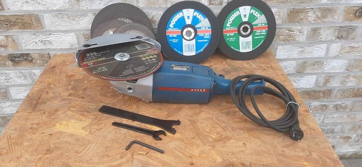 slijpschijf slijper haakse Bosch slijptol 230 mm sleutels +S, Doe-het-zelf en Bouw, Gereedschap | Slijpmachines, Ophalen of Verzenden