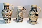 3 Duitse  kruiken  Westerwal / Marz & Remy's, Antiek en Kunst, Antiek | Keramiek en Aardewerk, Ophalen