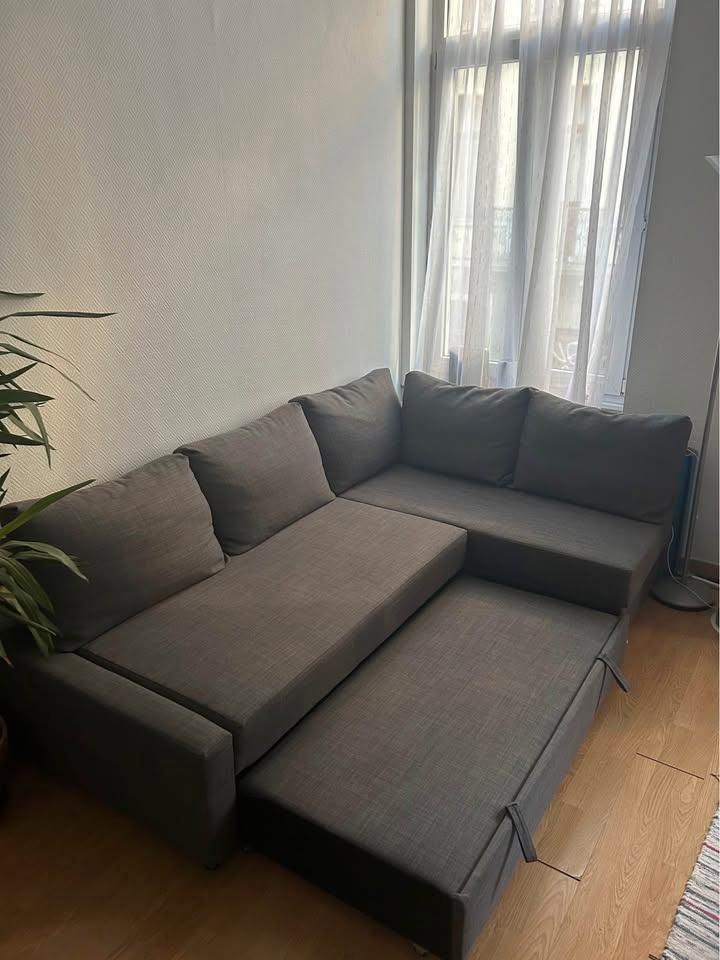 Canapé convertible angle+rangement, Maison & Meubles, Canapés | Salons, Utilisé, Banc d'angle, Trois personnes, 200 à 250 cm, 150 cm ou plus