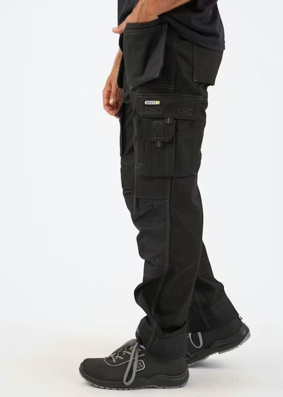 Nieuwe werkbroeken Dassy Texas - maat 60 (3XL) – lot van 5st, Vêtements | Hommes, Pantalons, Neuf, Autres tailles, Noir, Envoi