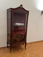 Franse vitrinekast met gebogen glas, Antiek en Kunst, Ophalen