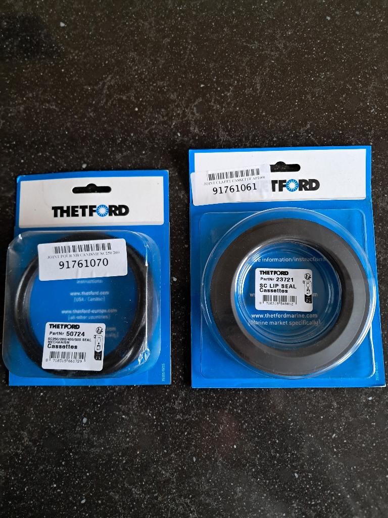 Joint Cassette WC Thetford, Caravanes & Camping, Camping-car Accessoires, Enlèvement, Neuf