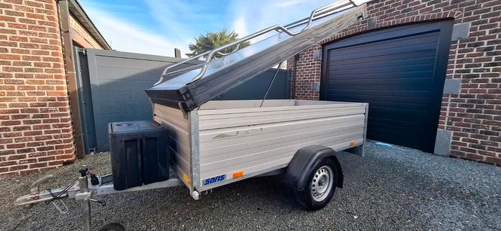Remorque/aanhangwagen/bagagewagen Saris 750 kg, Auto diversen, Aanhangers en Bagagewagens, Ophalen