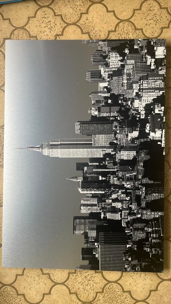 Skyline new york, Ophalen, Zo goed als nieuw, Met ophangsysteem, Metaal