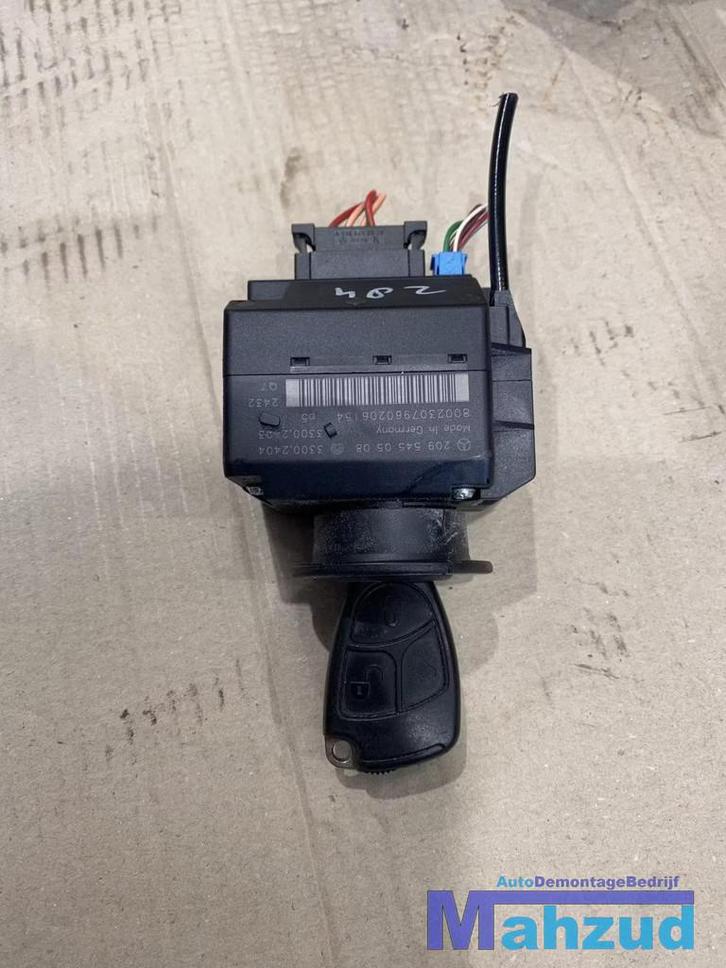 MERCEDES CLK W209 W203 Contactslot met sleutel A2095450508, Auto-onderdelen, Overige Auto-onderdelen, Mercedes-Benz, Gebruikt