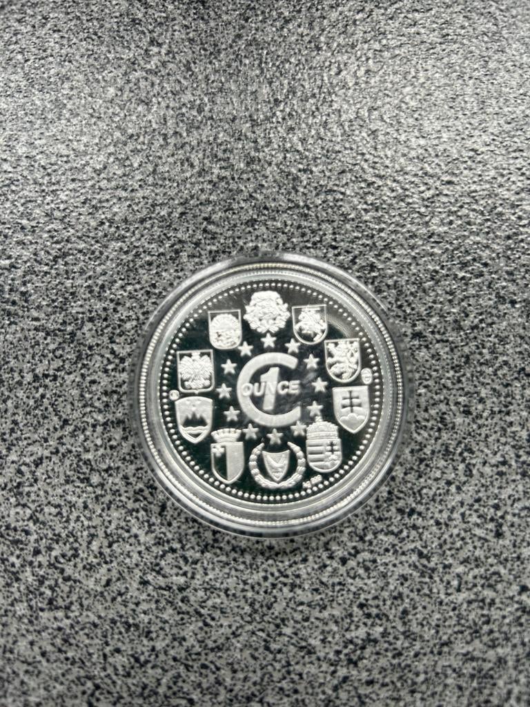 Pièces d'argent de 1 oz Europe, Enlèvement ou Envoi, Argent