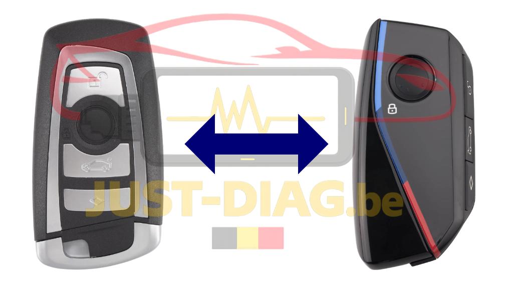 BMW Key - Création, programmation et mise à niveau, Enlèvement