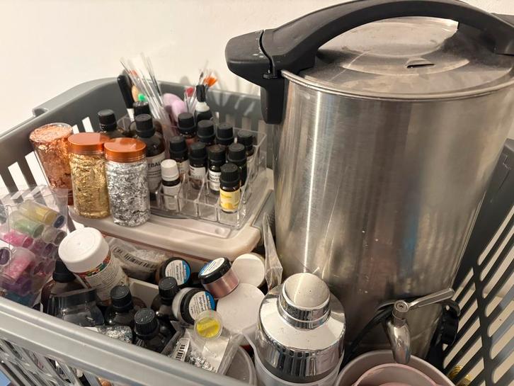 Complete kaarsen maken starterset, Hobby en Vrije tijd, Knutselen, Zo goed als nieuw, Materiaal, Ophalen