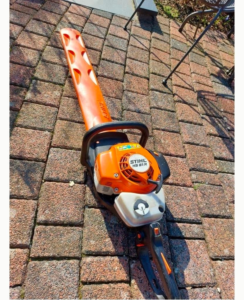 Stihl hs 81 R, in goede staat, met extra messen, Ophalen
