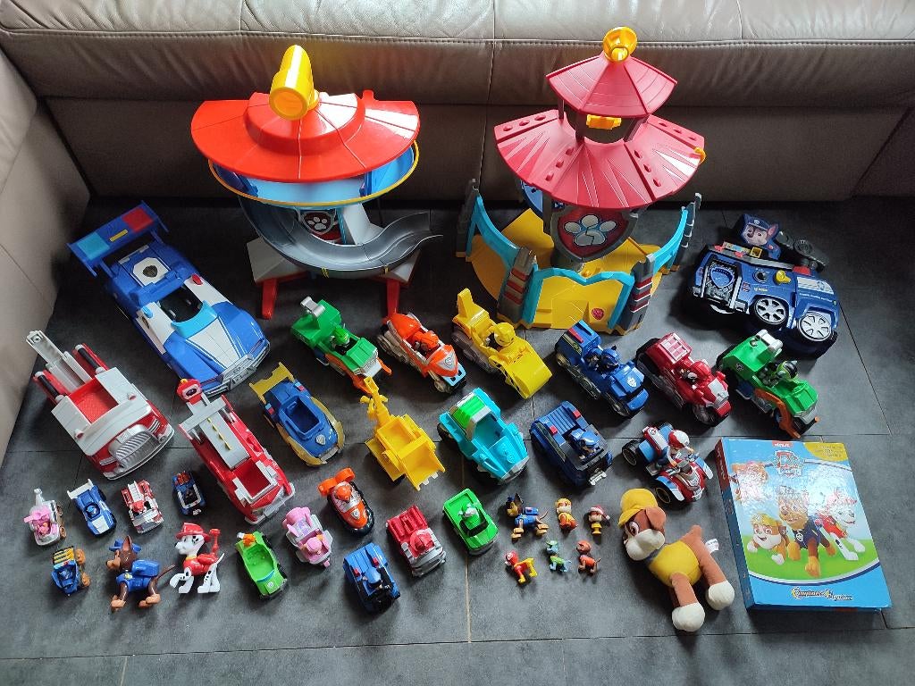 Gros lot Pat Patrouille, Enlèvement