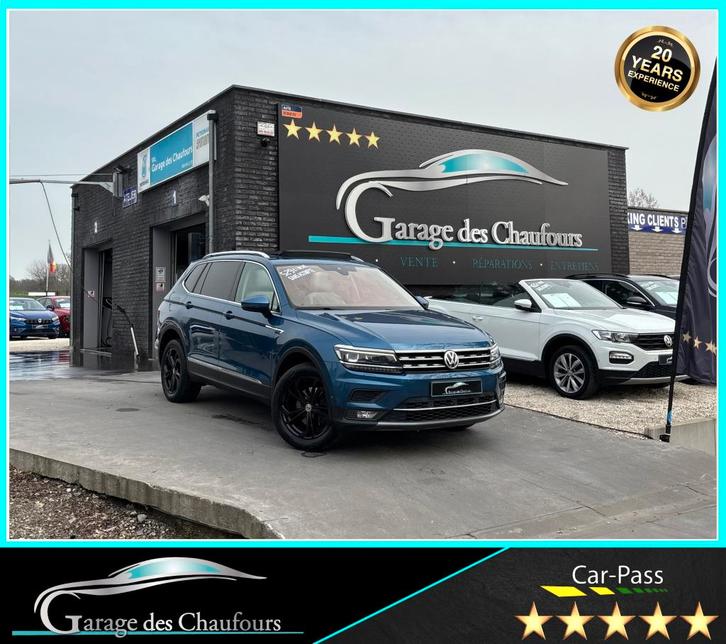 Volkswagen Tiguan Allspace 1.5 TSI Highline -! 7 plaatsen!, Auto's, Volkswagen, Bedrijf, Te koop, Tiguan, 360° camera, ABS, Achteruitrijcamera