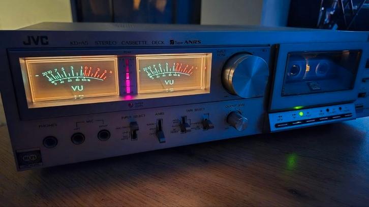 JVC KD-A5 cassette deck vintage HiFi near mint, Audio, Tv en Foto, Cassettedecks, Enkel, JVC, Ophalen of Verzenden