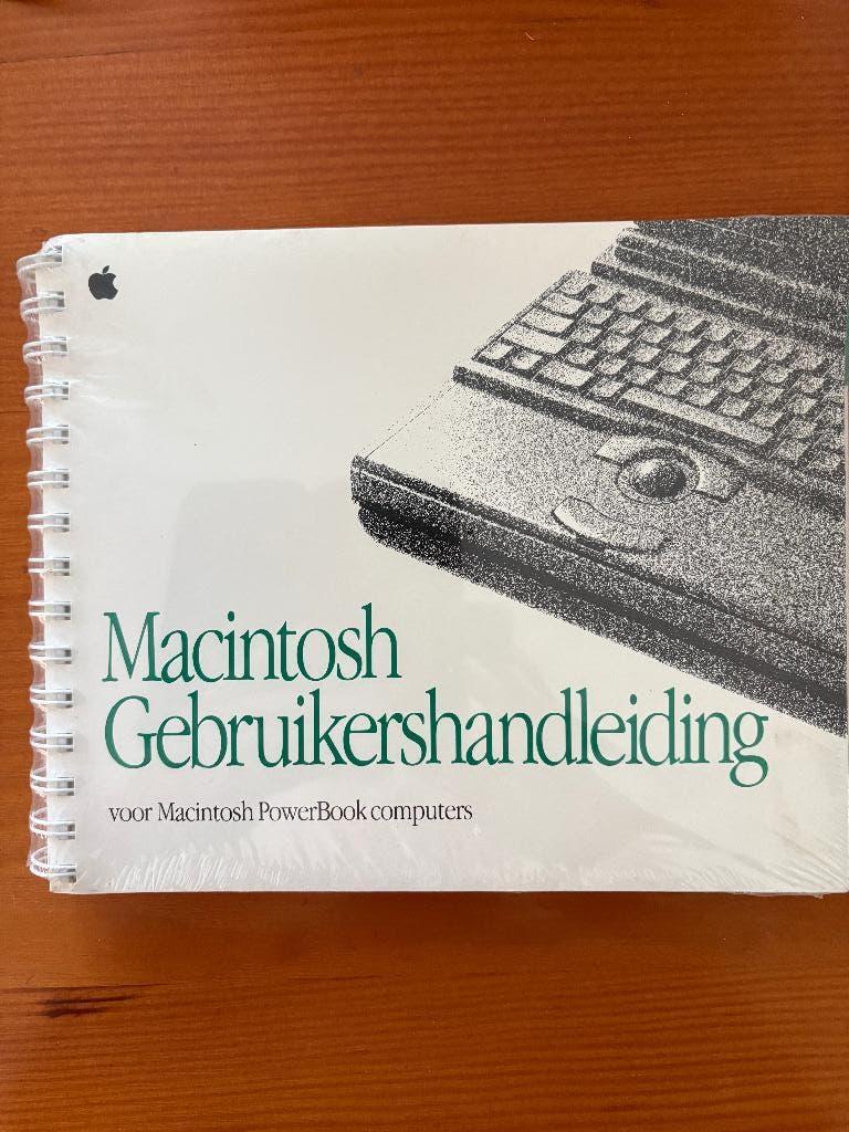 Macintosh PowerBook Gebruikershandleiding, Computers en Software, Vintage Computers, Verzenden, Apple
