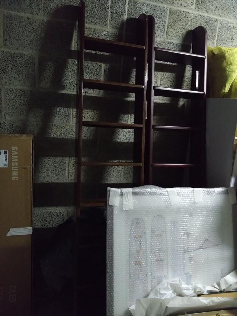 2 grandes échelles 'bateau' - étagères, Enlèvement