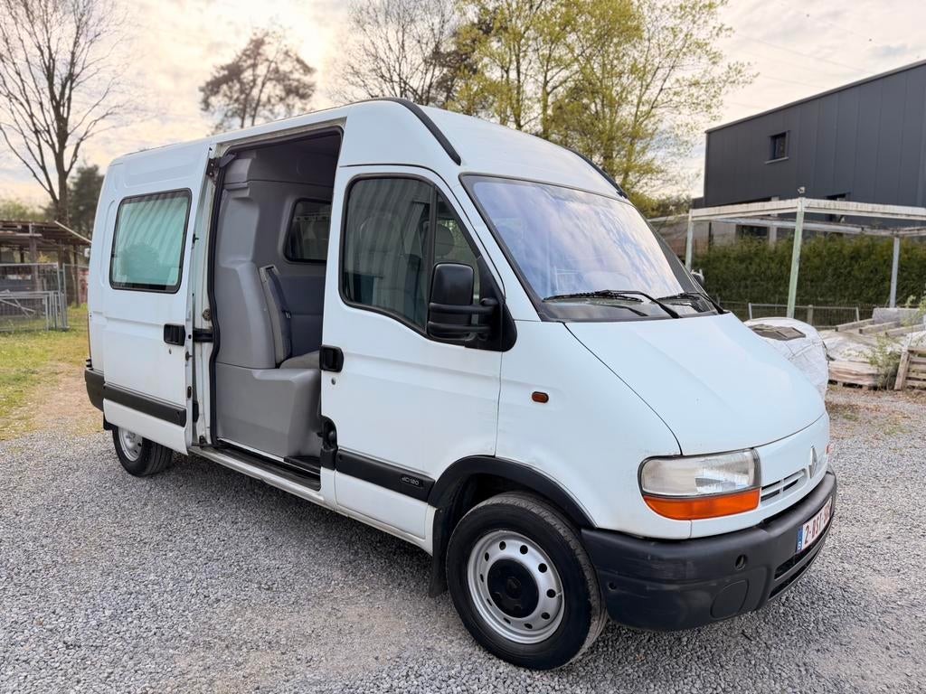 Renault master: 2.5dci 160.000km gekeurd voorverkoop / 6zit, Auto's, Bestelwagens en Lichte vracht, Particulier, Renault, Diesel