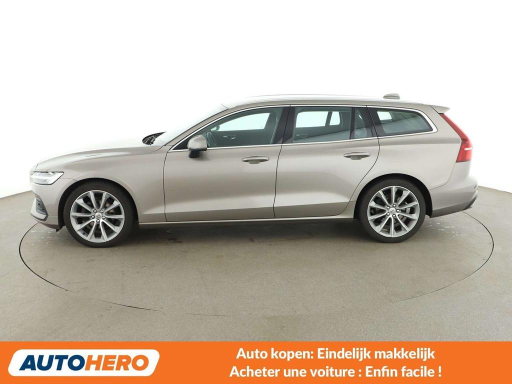 Volvo V60 2.0 D3 Momentum Pro (année de construction 2019), Argent ou Gris, Achat, 1738 kg, Noir