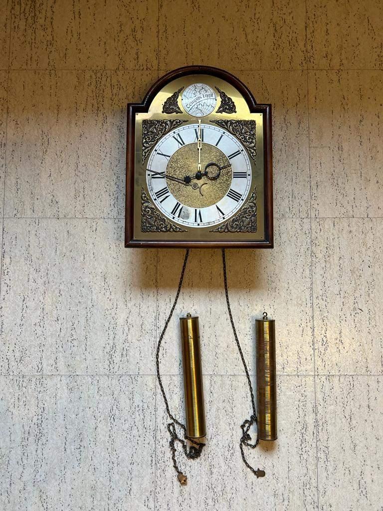 wandklok met gewichten, Ophalen, Gebruikt, Analoog, Wandklok