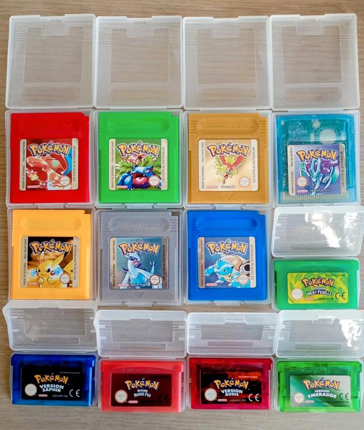 Lot jeux Pokémon GameBoy et GameBoy Advance, Consoles de jeu & Jeux vidéo, Jeux | Nintendo Game Boy, Neuf, Enlèvement ou Envoi