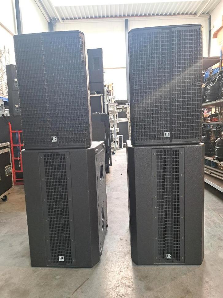 Kit Active HK Linear5, 2 x LSub 2000 et 2 x 115FA Top, TV, Hi-fi & Vidéo, Enceintes, Utilisé, 120 watts ou plus, Enlèvement