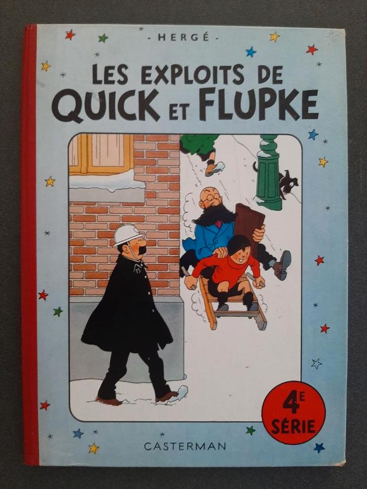 Quick en Flupke: 4e serie 1954 TTBE, Boeken, Humor