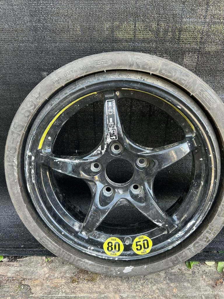 Roue de secours 5x112 Mercedes, Enlèvement