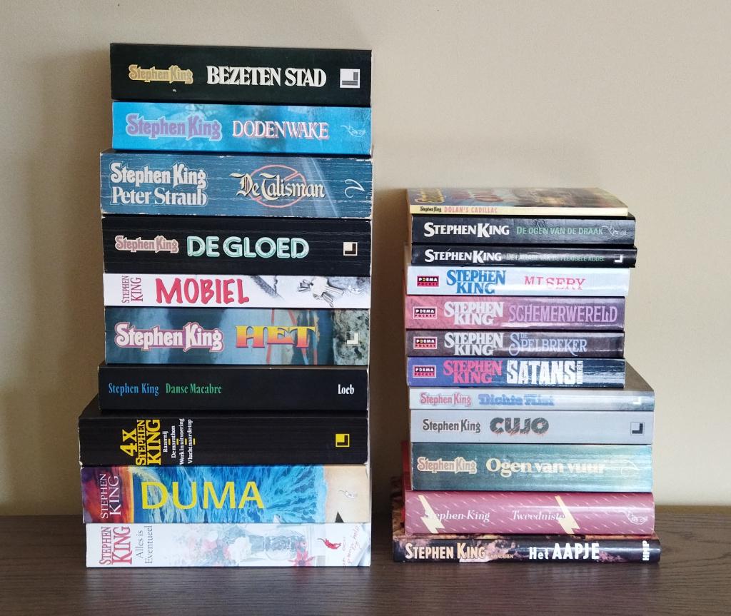 Lot van 22 boeken van Stephen King: In goede staat, Ophalen of Verzenden, Gelezen, STEPHEN KING, Amerika