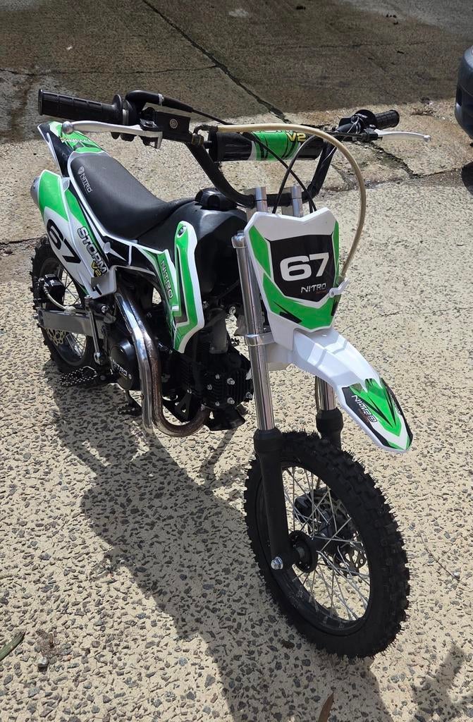 Pitbike/crossbrommer 125cc, Ophalen