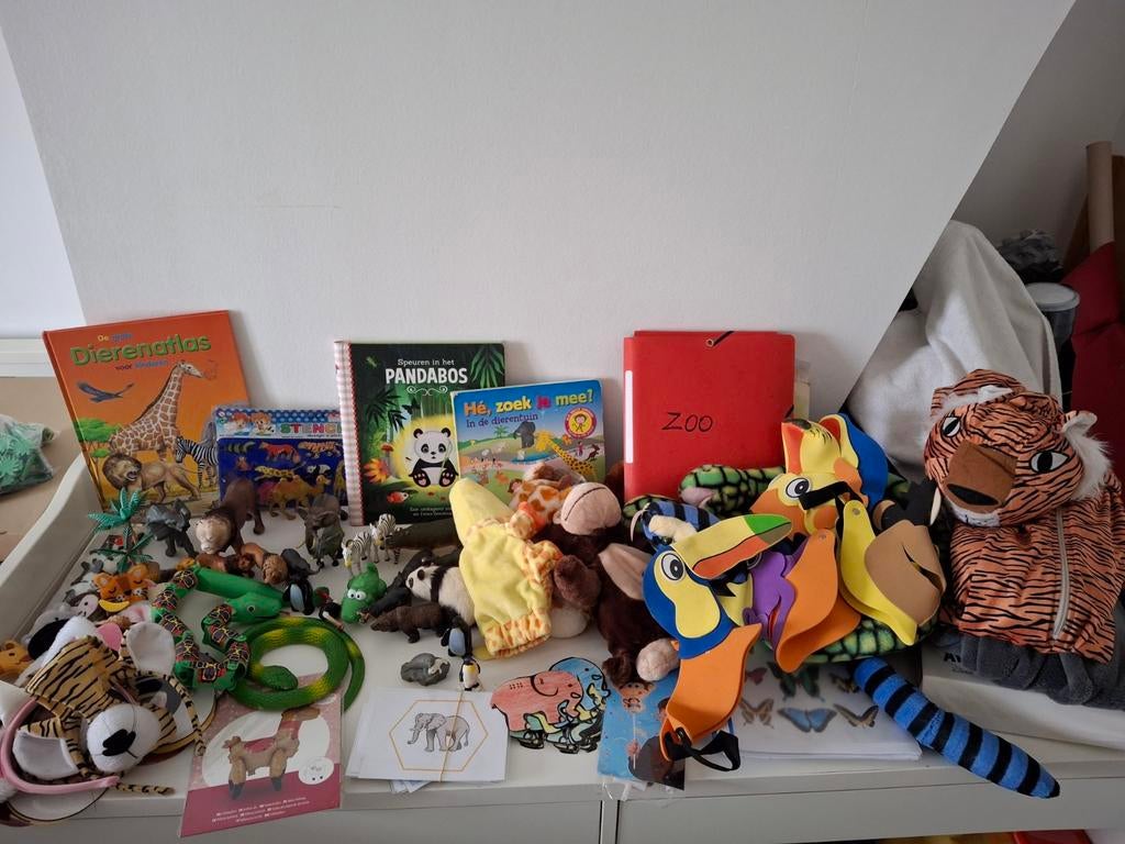 Thema dierentuin, Diversen, Ophalen