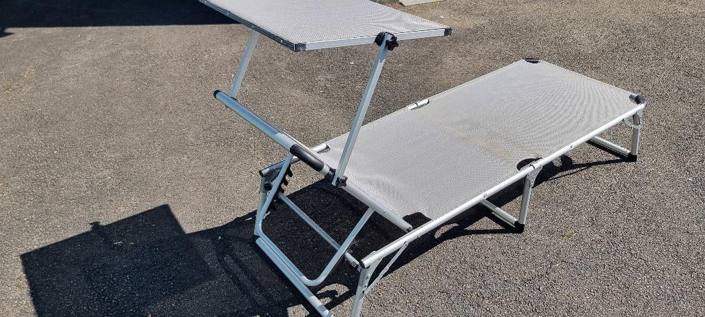 Transat de jardin extérieur, Jardin & Terrasse, Enlèvement, Comme neuf