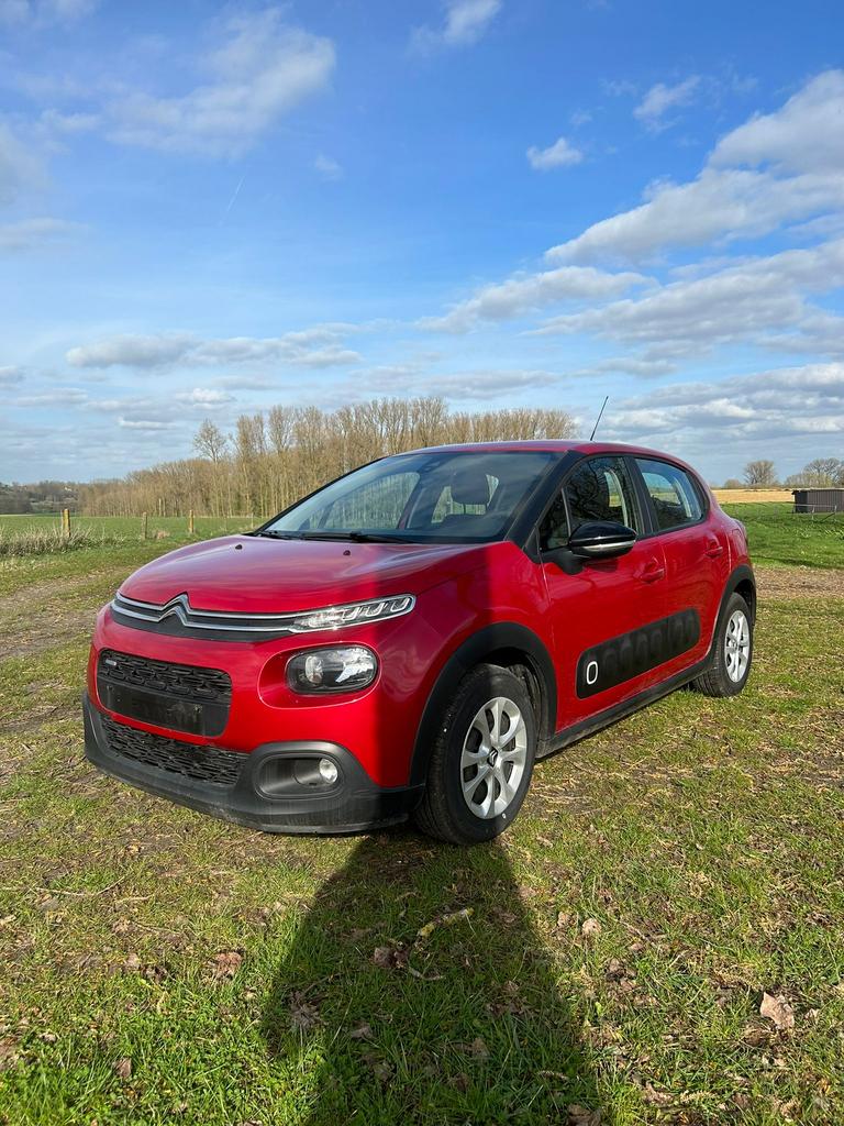Citroen C3 1.2 benzine bj2017 km99898 airco 1jaar garantie, Autos, Citroën, Achat, Euro 6, Entreprise, Boîte manuelle