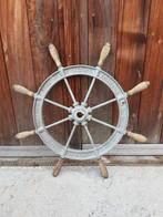 Antiek Wilcox Crittenden & Co Inc. scheepstuur uit 1900-1905, Ophalen, Gebruikt, Motorboot of Zeilboot, Gebruiksvoorwerp