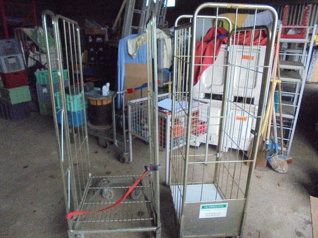 manutention, 100 liter of meer, Ophalen, Gebruikt, Transportkar