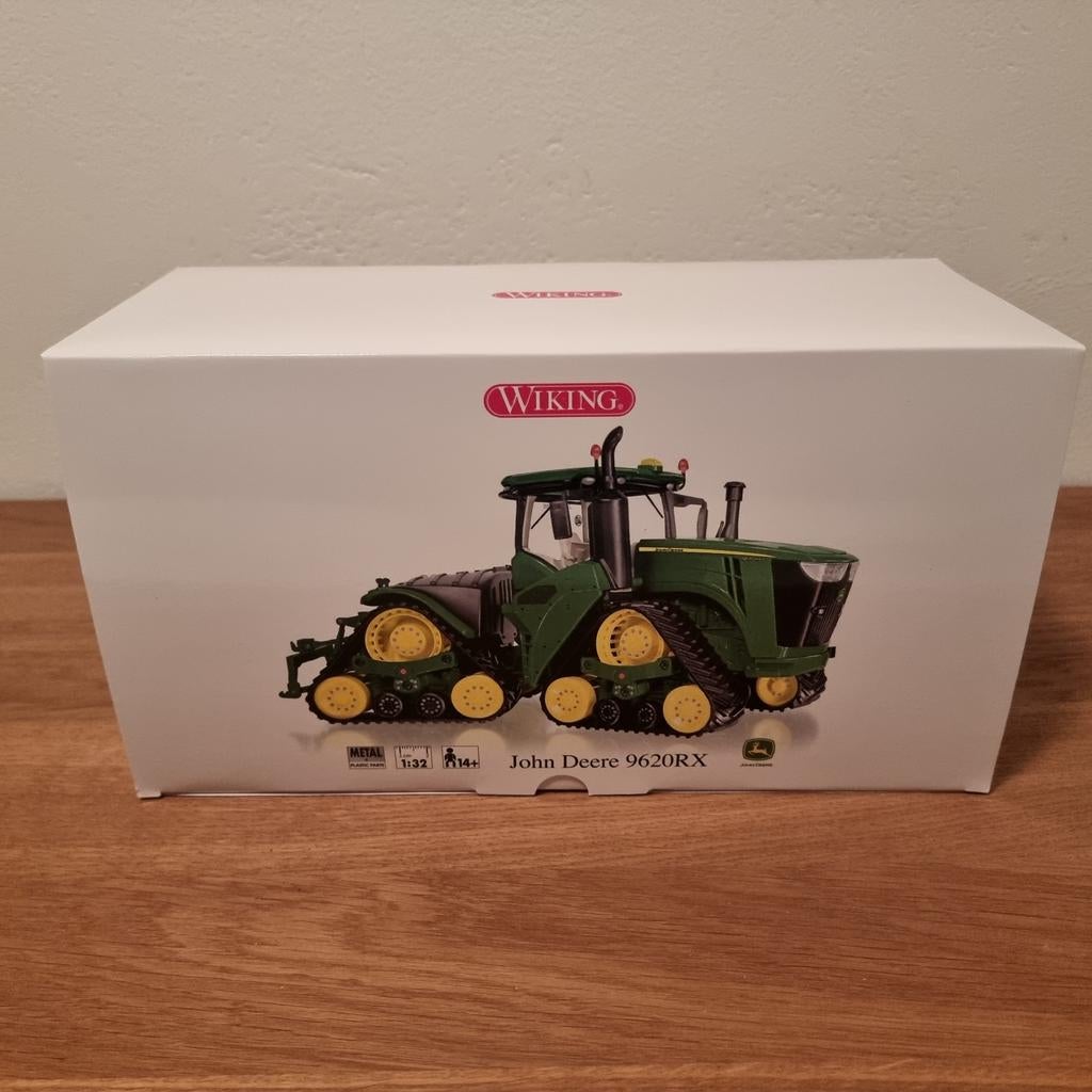 John Deere 9620RX Wiking, Hobby & Loisirs créatifs, Voitures miniatures | 1:32, Enlèvement ou Envoi, Neuf, Tracteur et Agriculture