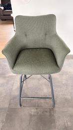 Draaibare barkruk groen, Ophalen, Met voetsteun, Zo goed als nieuw, 90 cm of meer