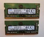 Samsung - 2x 8GB - DDR4 - SODIMM Laptopgeheugen - 2666MHz, Informatique & Logiciels, Enlèvement ou Envoi, DDR4, Reconditionné