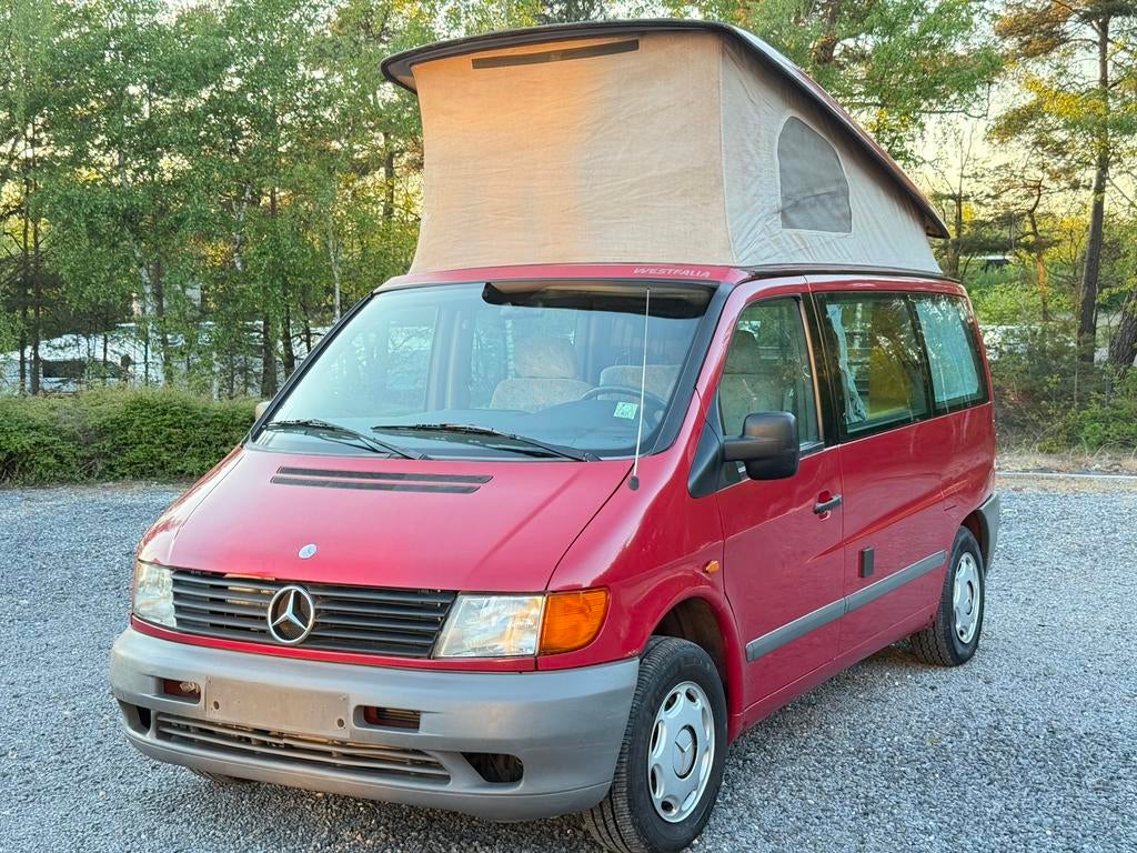 Mercedes 108D Marco-Polo West-Falia Gekeurd v Verkoop, Caravanes & Camping, Camping-cars, Particulier, jusqu'à 4, Modèle Bus ou Fourgon aménagé