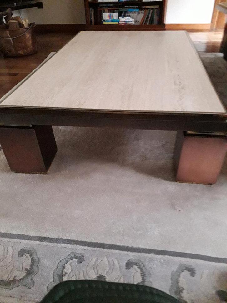 Salontafel + 2 bijzettafels, Maison & Meubles, Tables | Tables de salon, Enlèvement