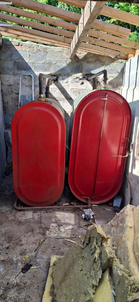 Citerne mazout 1000 litres, Enlèvement