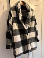 Damesjas geruit zwart/wit maat XXL, Kleding | Dames, Jassen | Winter, Ophalen, Zo goed als nieuw, Maat 46/48 (XL) of groter, Overige kleuren