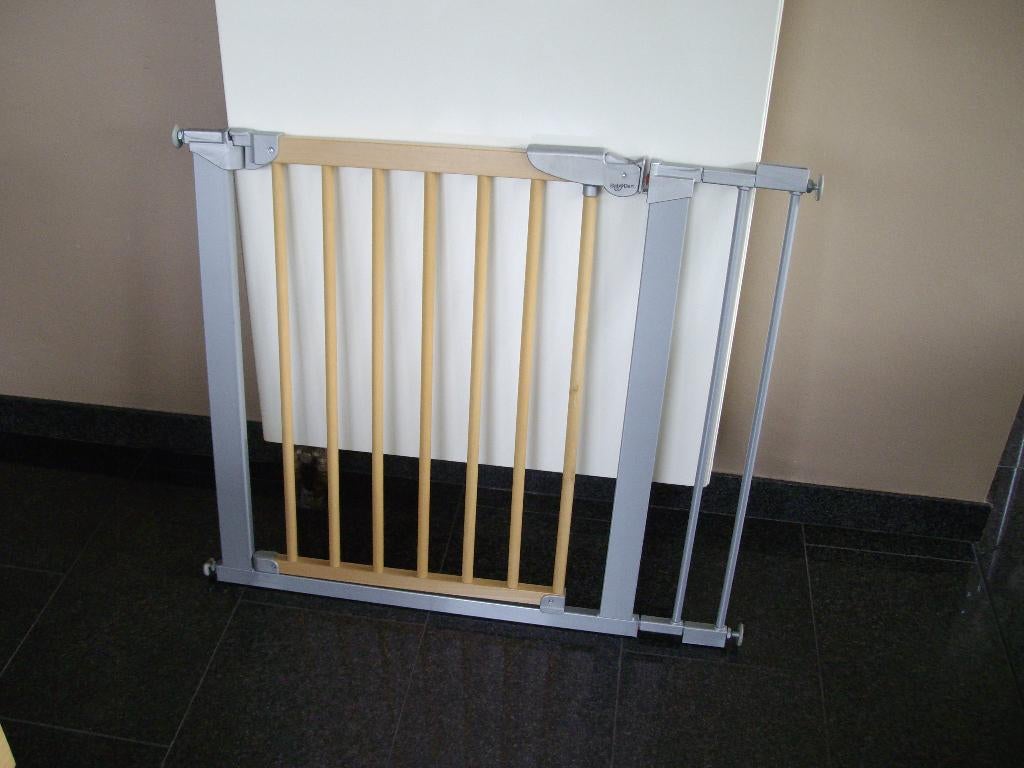 Traphekje of deurhekje Baby Dan, Ophalen, Aluminium, Zo goed als nieuw, Klemhekje