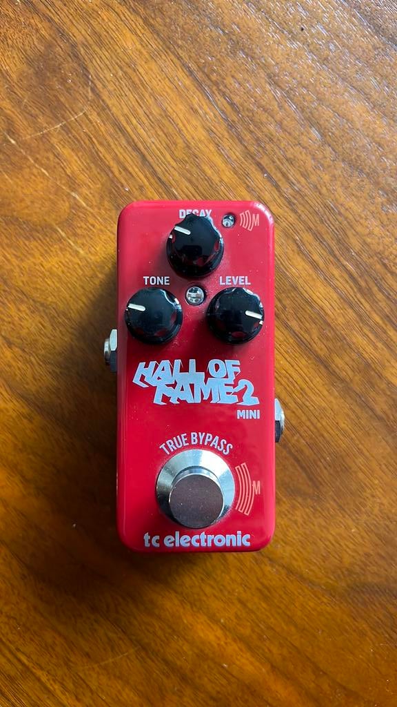 Tc Electronic Hall of Fame 2 mini reverb, Muziek en Instrumenten, Ophalen of Verzenden, Zo goed als nieuw, Reverb
