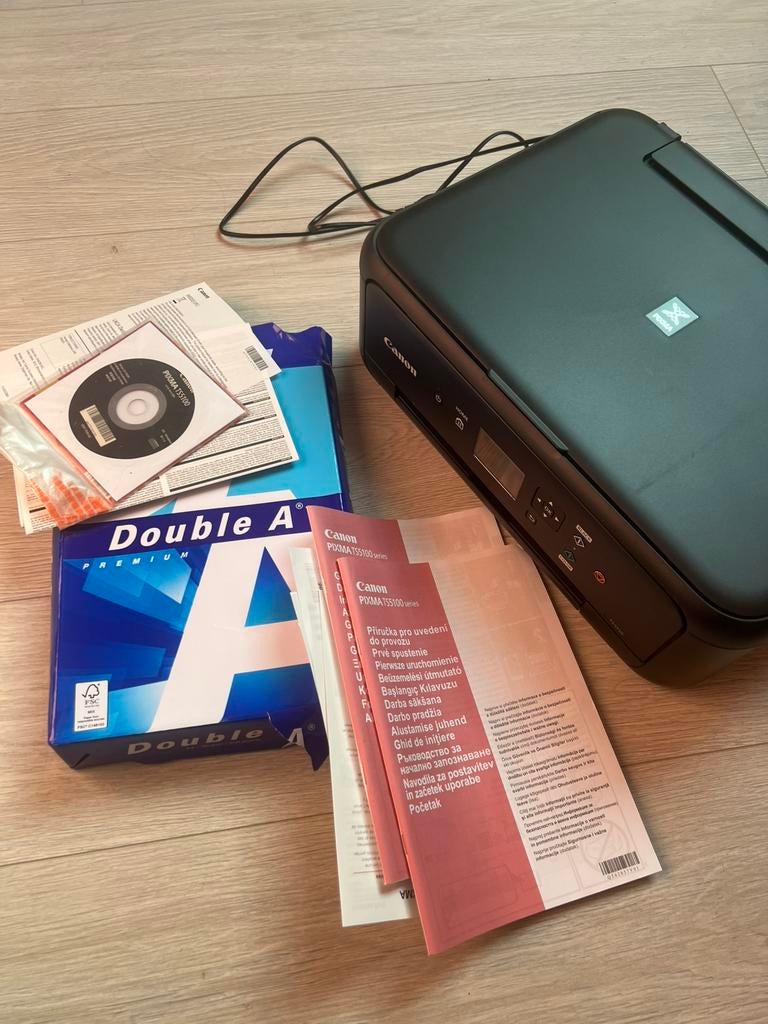 Printer Canon PIXMA TS5150, Computers en Software, Printers, Ophalen, Zo goed als nieuw, Kleur printen, Printer
