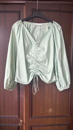 Blouse longue manche/ top court vert d’eau marque mango, Vêtements | Femmes, Tops, Neuf, Taille 38/40 (M), Manches longues, Vert