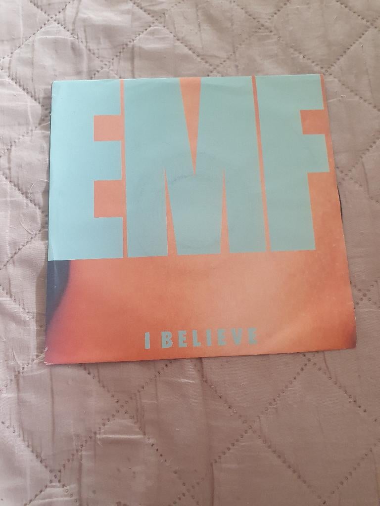 S - EMF – I Believe - 1991, 7 inch, Single, Ophalen of Verzenden, Zo goed als nieuw