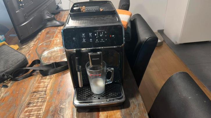 Philips automatische koffiemachine, Electroménager, Cafetières, Comme neuf, Café moulu, Café en grains, Cafetière, 2 à 4 tasses