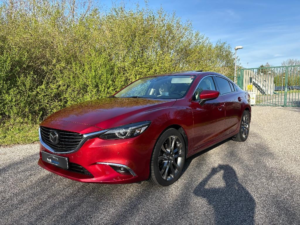 Mazda 6 2.2 D - Full Option*Garantie*Cuir*LED*ToitOuvr*Bose, Autos, Mazda, Entreprise, Achat, ABS, Caméra de recul, Phares directionnels
