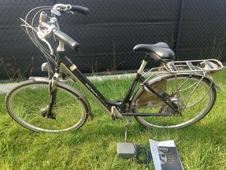 Volledig vernieuwde electrische damesfiets Koga, Vélos & Vélomoteurs, Vélos électriques, Utilisé, Autres marques, 47 à 51 cm, 50 km par batterie ou plus